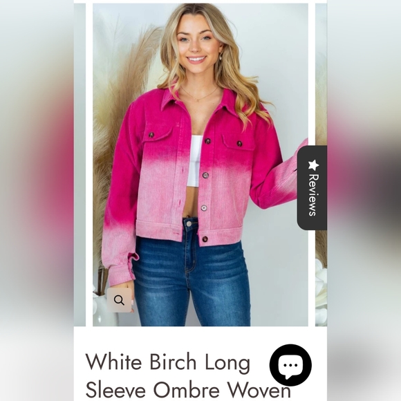 Cute pink White Birch jacket - Picture 1 of 11